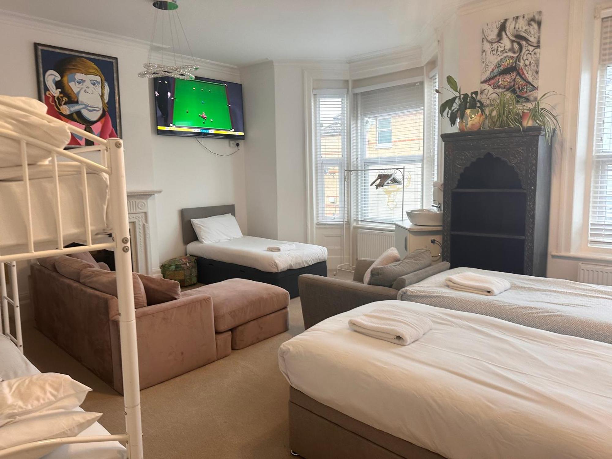 La Di Da Hotel Beach Town Bournemouth Bagian luar foto